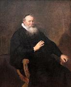 Portrait of the Preacher Eleazar Swalmius REMBRANDT Harmenszoon van Rijn